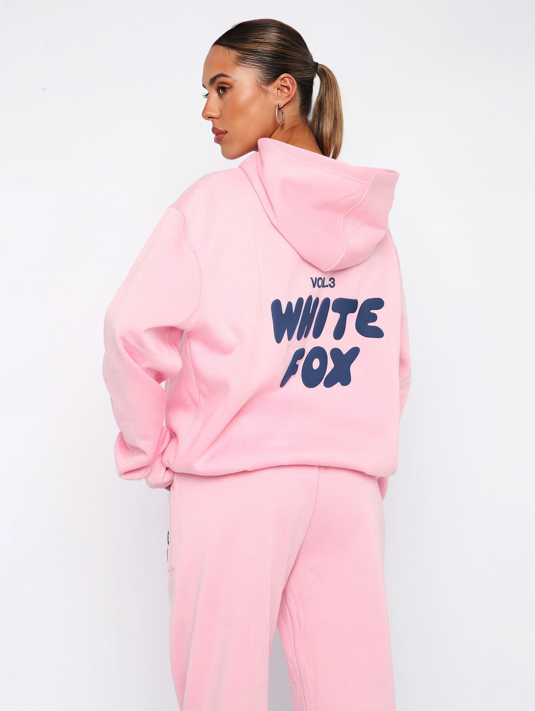 Vanio | Dames WhiteFox Trainingspak met Hoodie