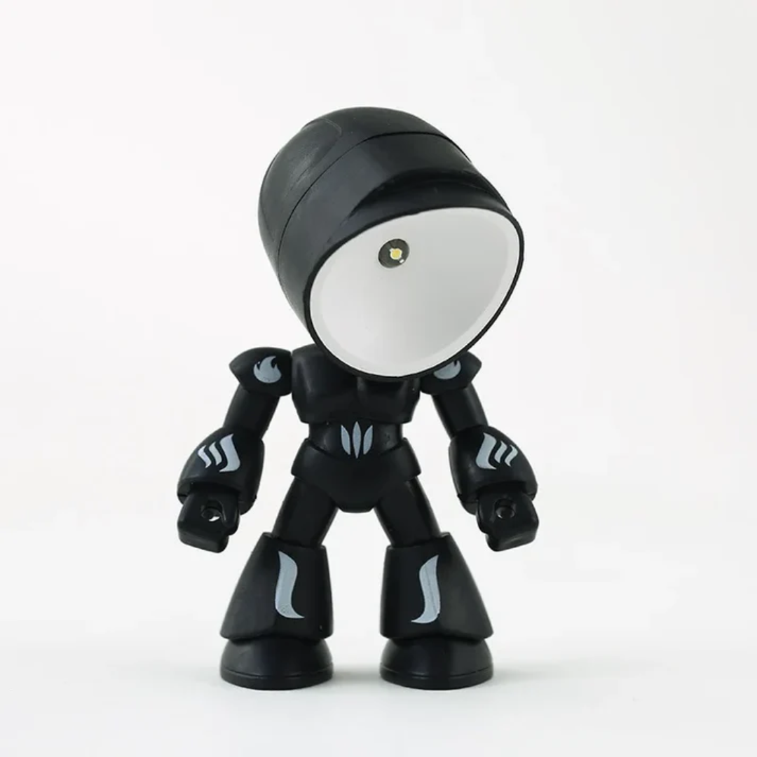 Moderne, robot-geïnspireerde LED-tafellamp 1-licht