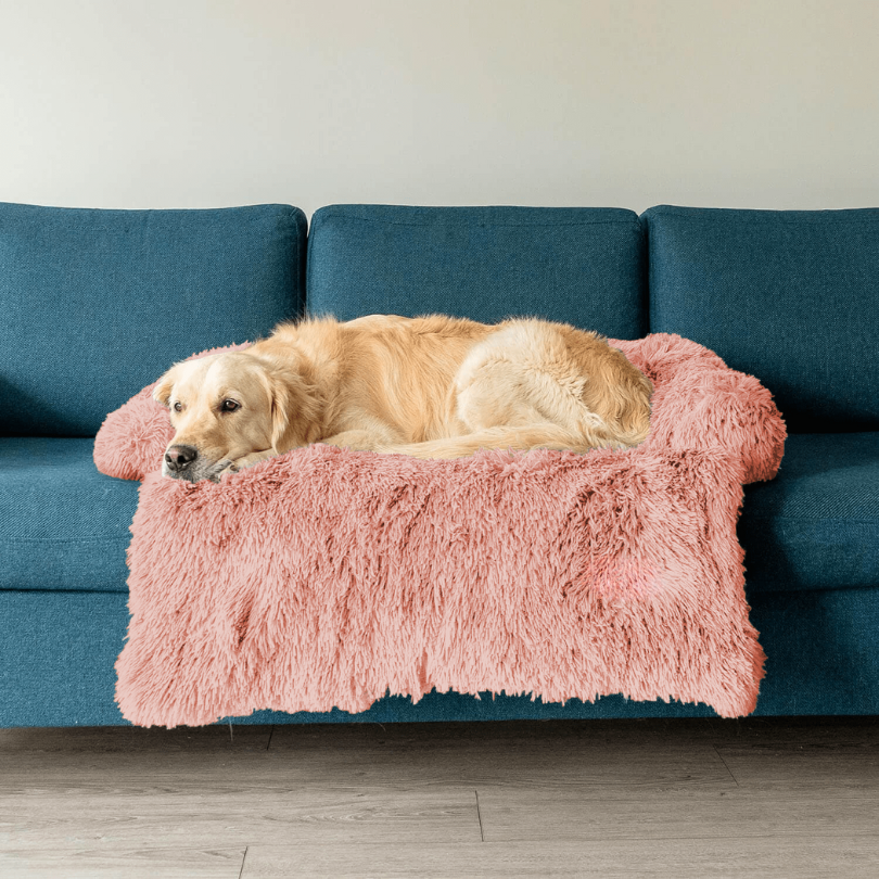 Waterafstotende Hondenbed Bescherming met Zachte Vegan Bont – Antislip, Comfortabel, Geschikt voor Alle Hondenformaten