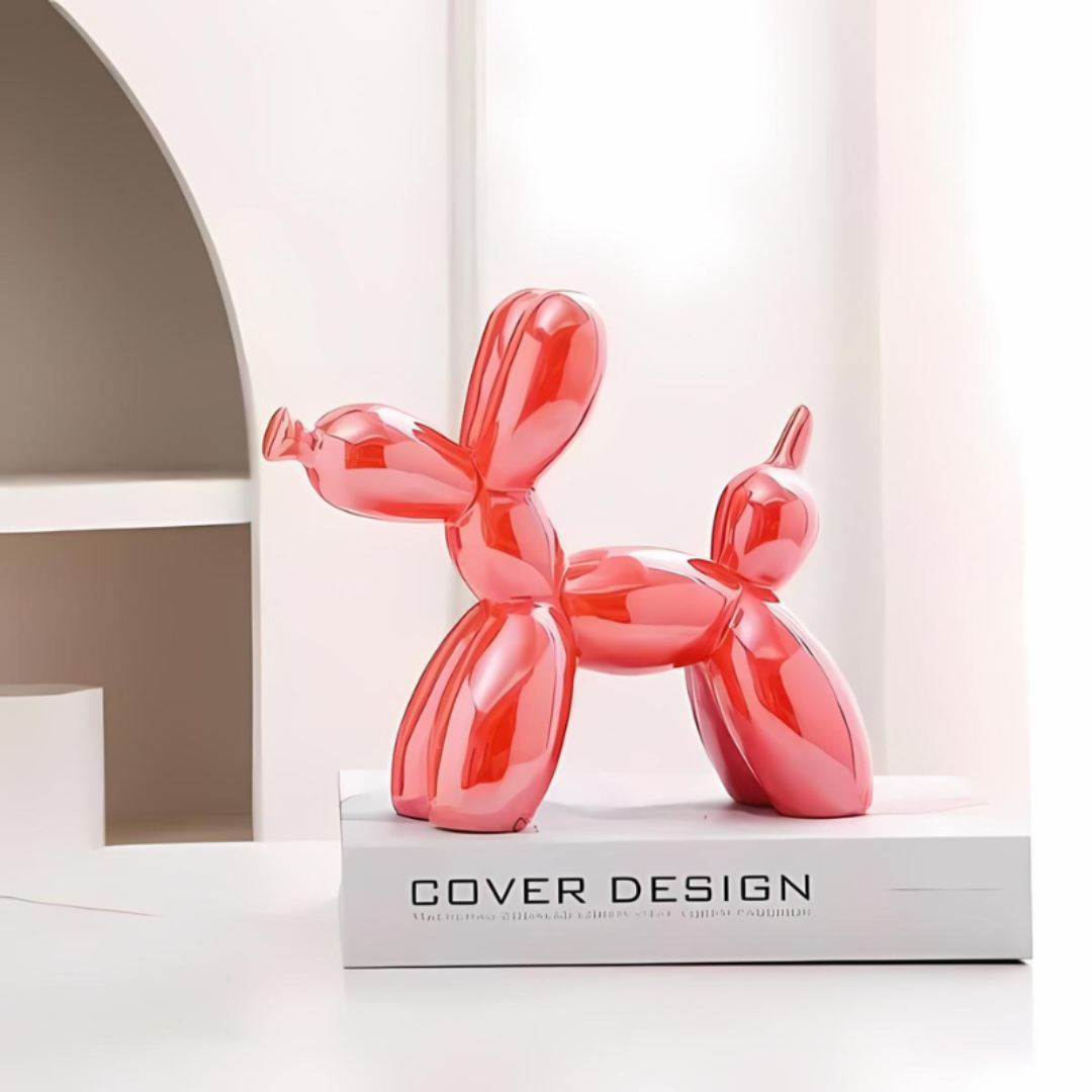 Nyxis - Decoratief Keramiek Ballonhond Beeld