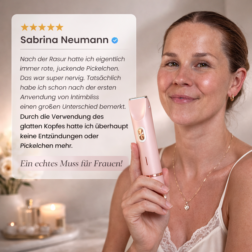 Intimrasierer voor Vrouwen | Elektrische Scheerapparaat voor Dames | IntimLisse