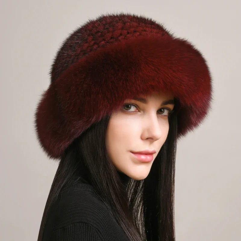 Novaine Mink Berenhoed Voor Klassieke Winterwarmte En Stijl