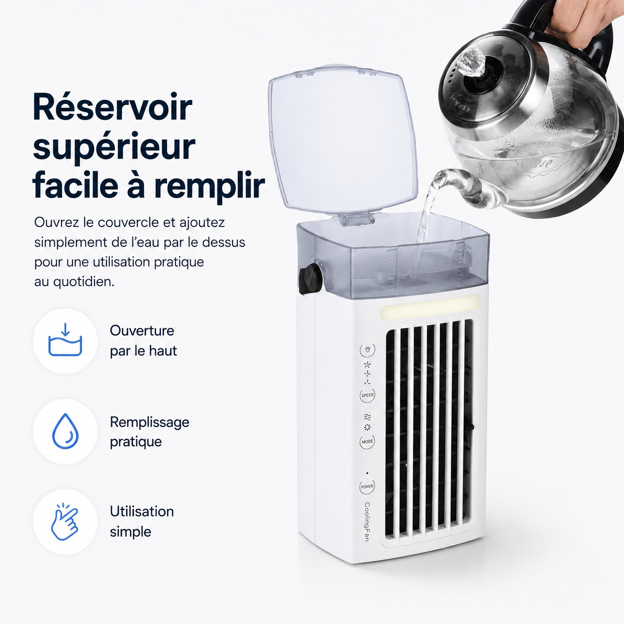 Persoonlijke draagbare airconditioner