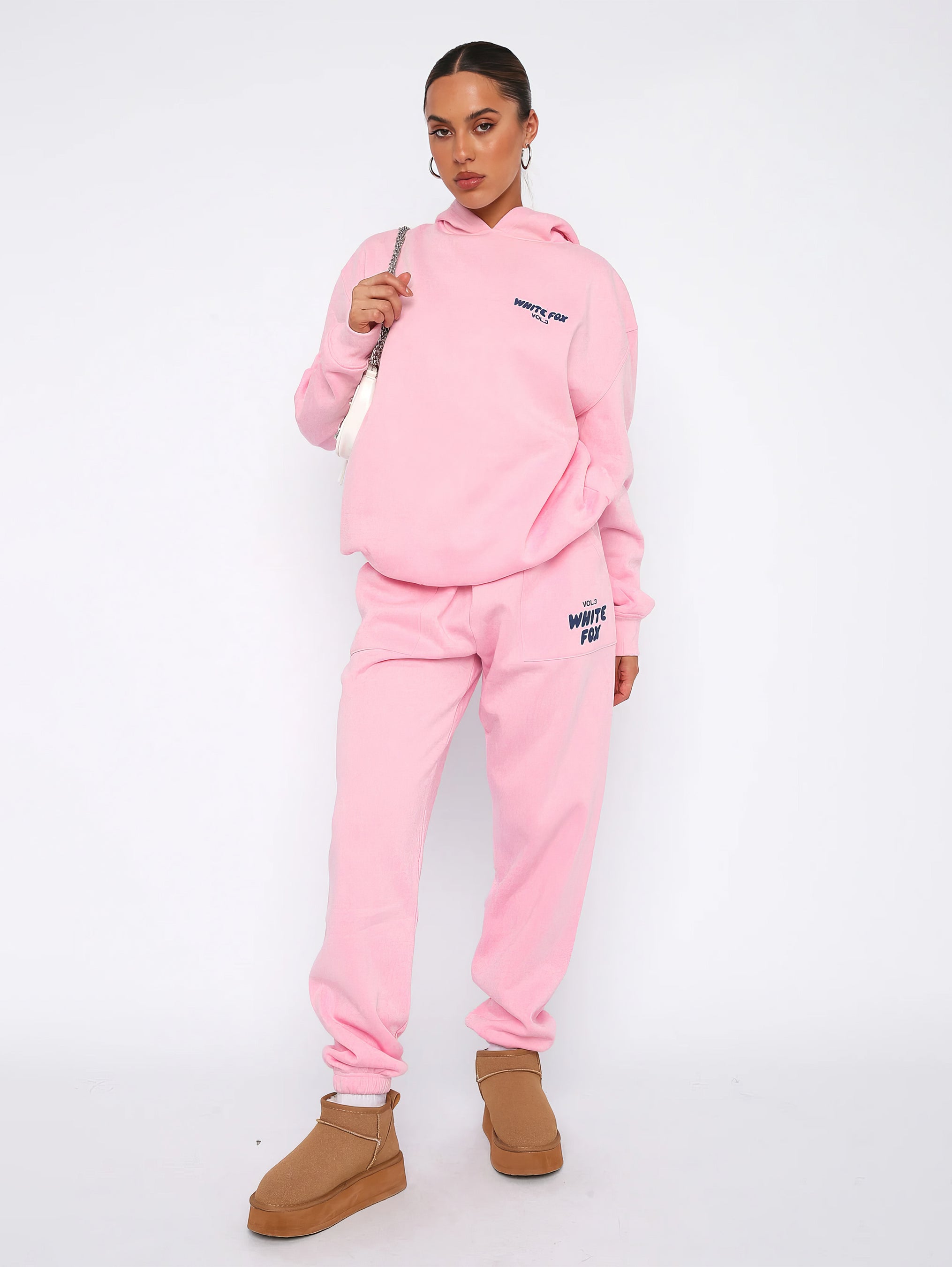 Vanio | Dames WhiteFox Trainingspak met Hoodie