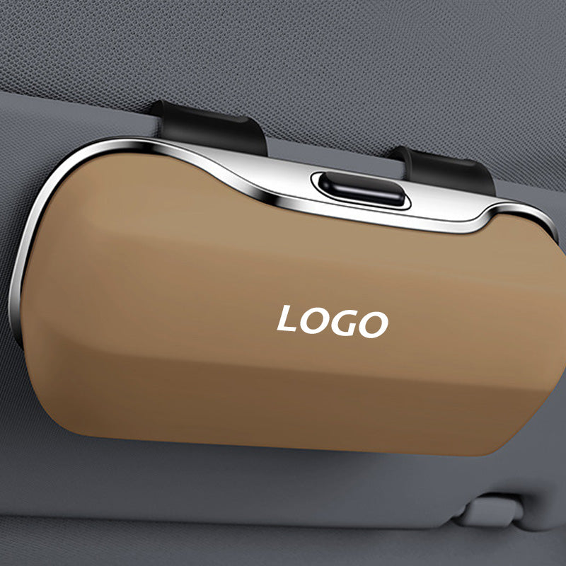 LuxAuto Luxe Zonnebrillenkoker | Elegante bescherming voor uw zonnebril in de auto