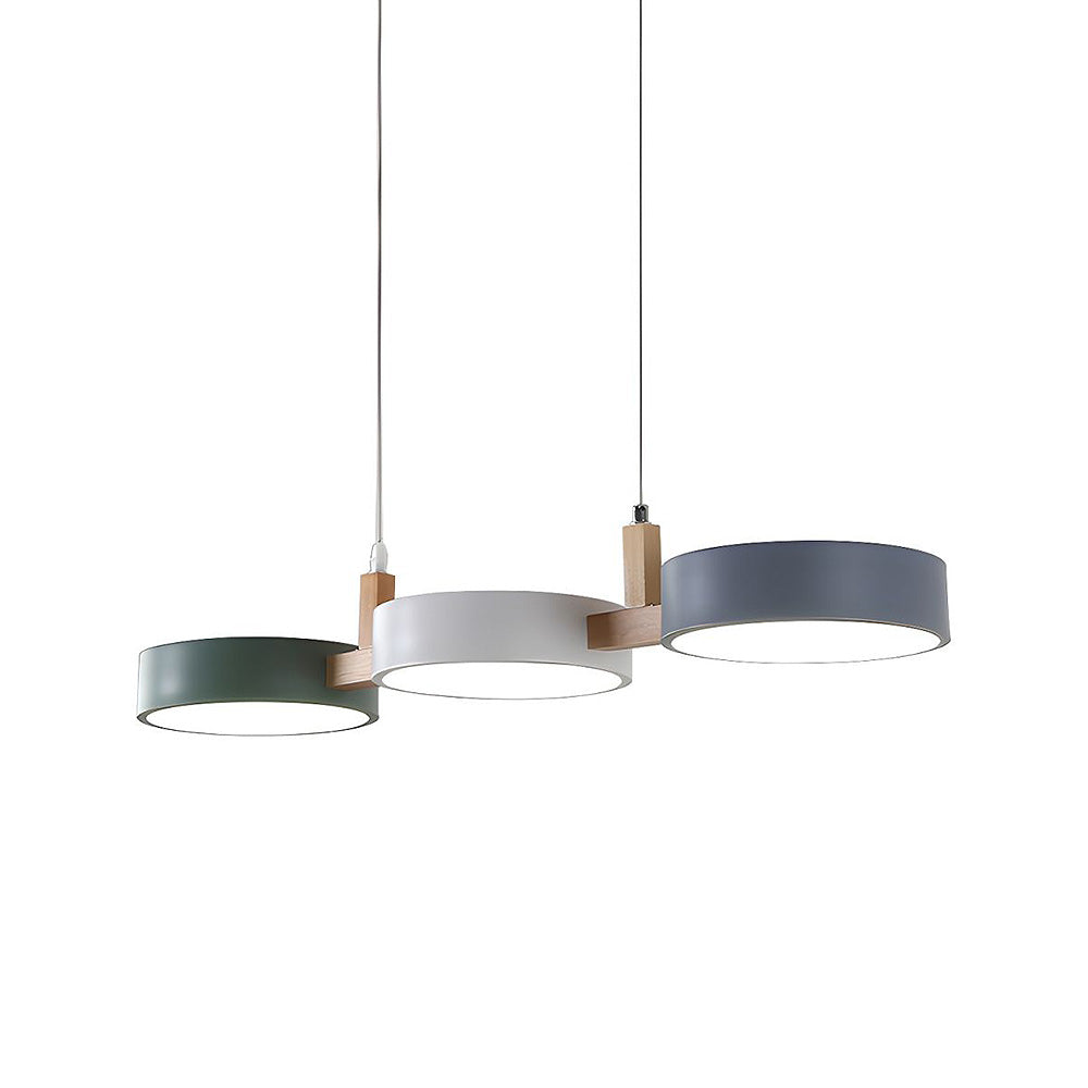 Noordse Flush Plafondlamp Met Meerdere Koppen Voor Keukens En Eetkamers
