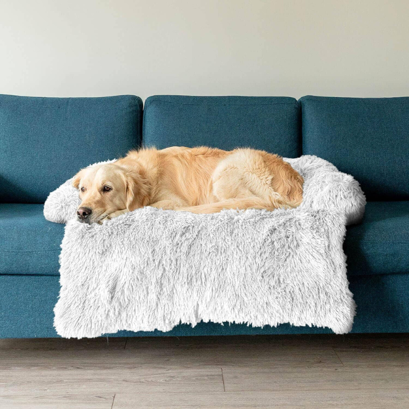 Waterafstotende Hondenbed Bescherming met Zachte Vegan Bont – Antislip, Comfortabel, Geschikt voor Alle Hondenformaten