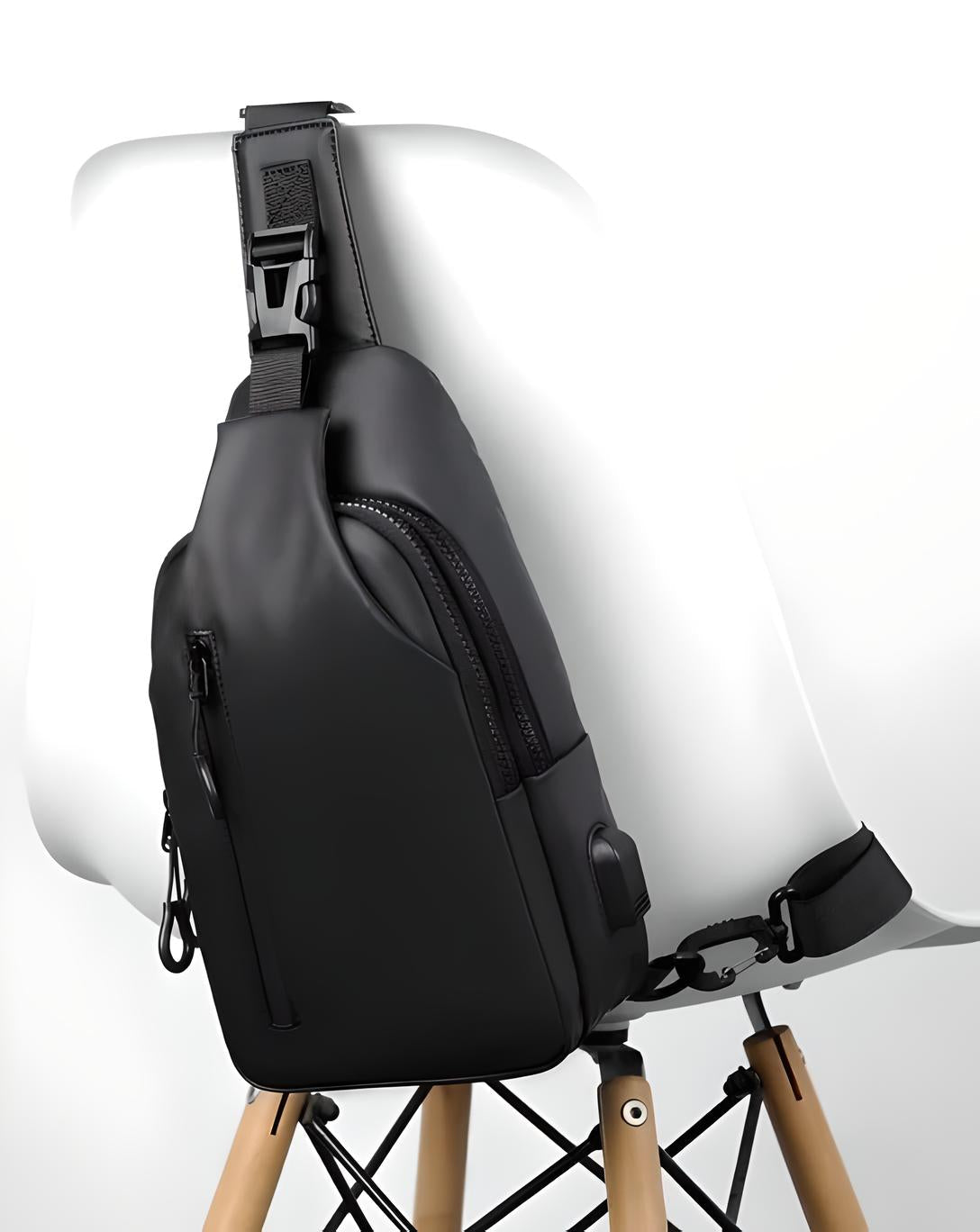 AquaGuard Luxe Schoudertas | Waterdicht en anti-diefstal ontwerp voor een veilige stijl