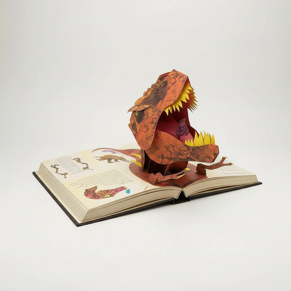 BowLift | 3D Pop-up Boek Dinosaurussen