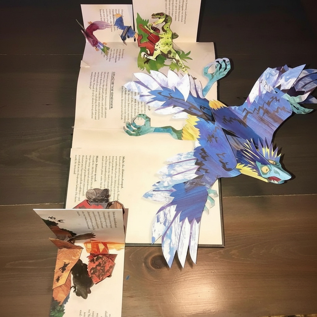 BowLift | 3D Pop-up Boek Dinosaurussen