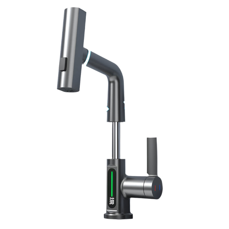 AquaElegance Digitale Kraanverhoging | Intelligente bediening met nauwkeurige digitale weergave voor modern wonen