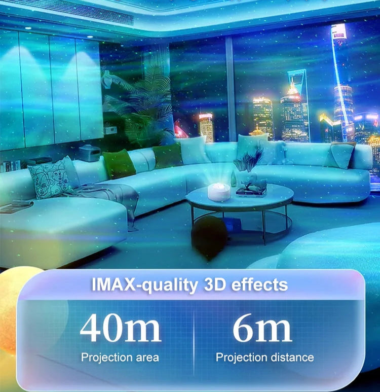 LuxeLumen Sterrenhemel Lamp | Creëer een betoverende sfeer met sterrenlicht