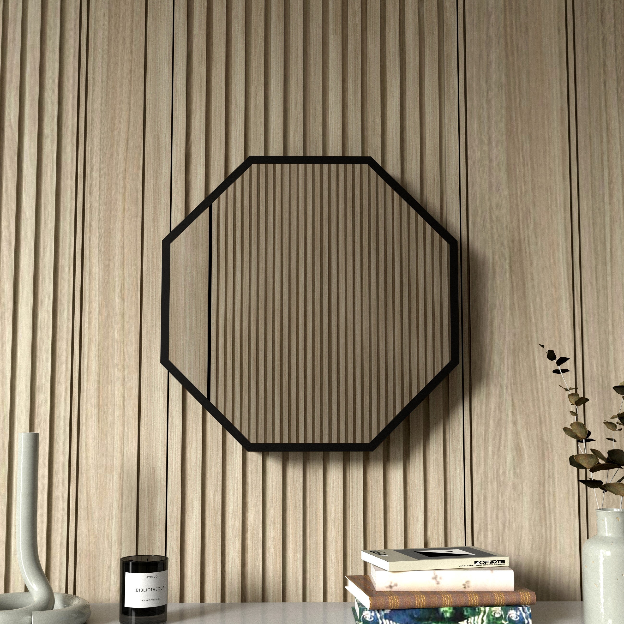 3D Octagon Spiegel Licht