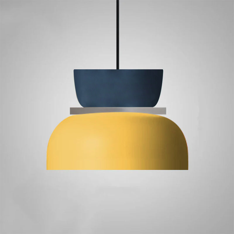 Nordic Zinklegering Dubbel-Tone Koepel Hanglamp LED 1-Licht