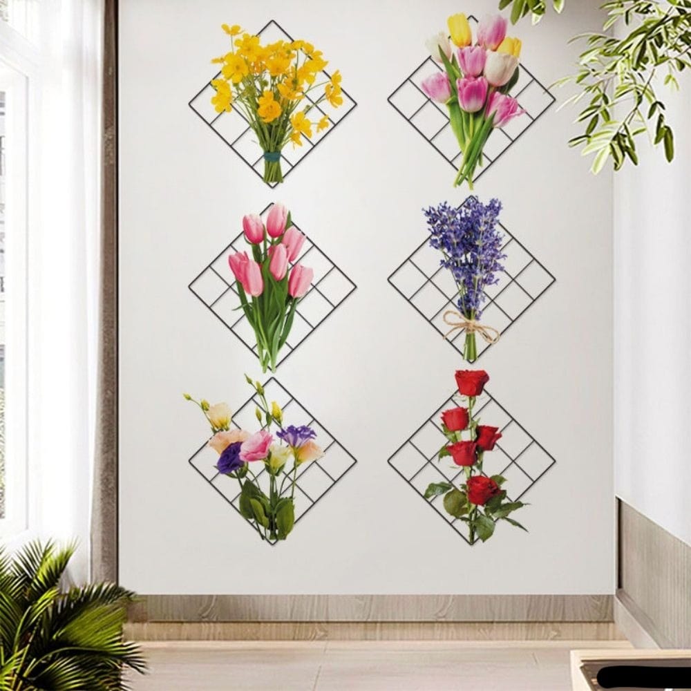 50% KORTING  |  3D Groene Planten Muurstickers