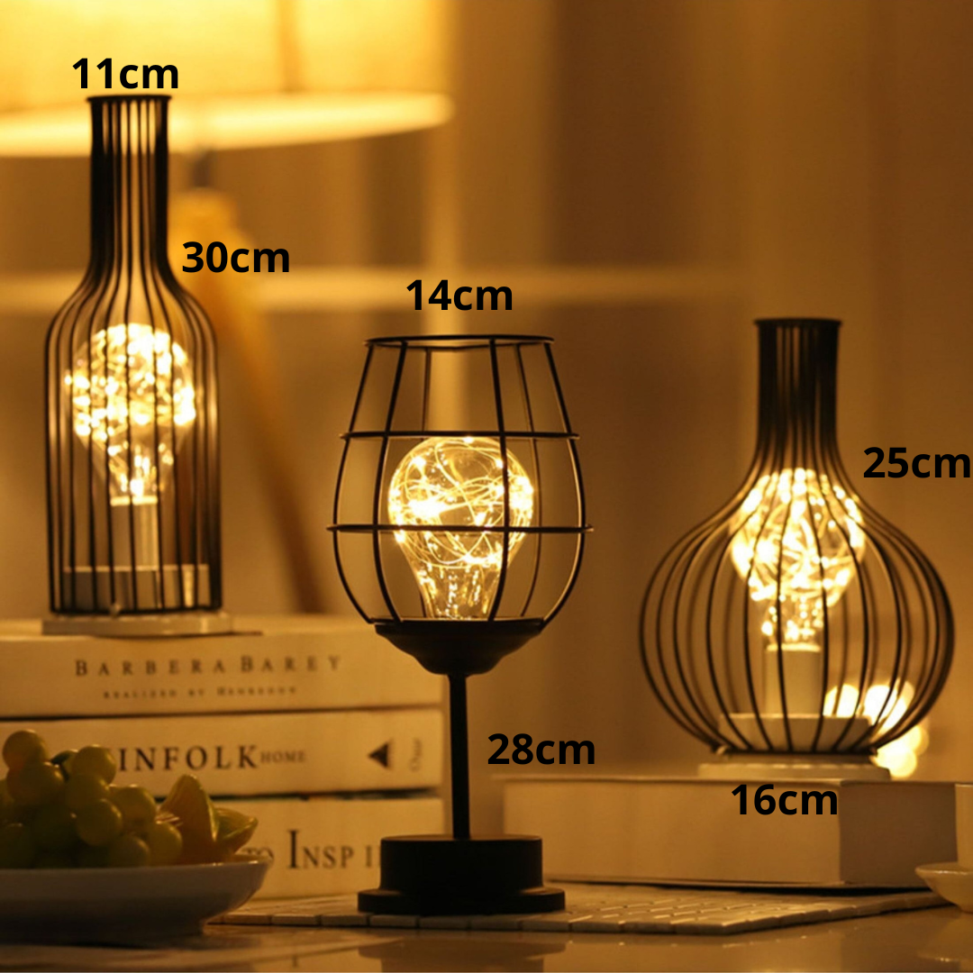 Velora Luxe Draadloze LED Lampen Voor Thuis en Kantoor
