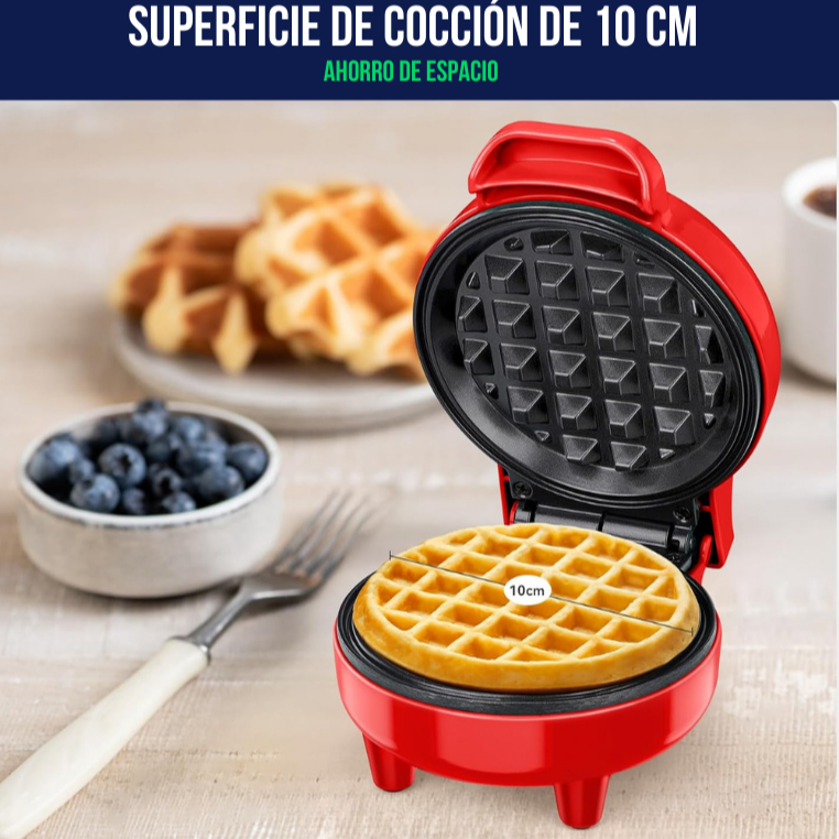 EasyBake Wafel | Mini Multifunctionele Elektrische Wafelmaker