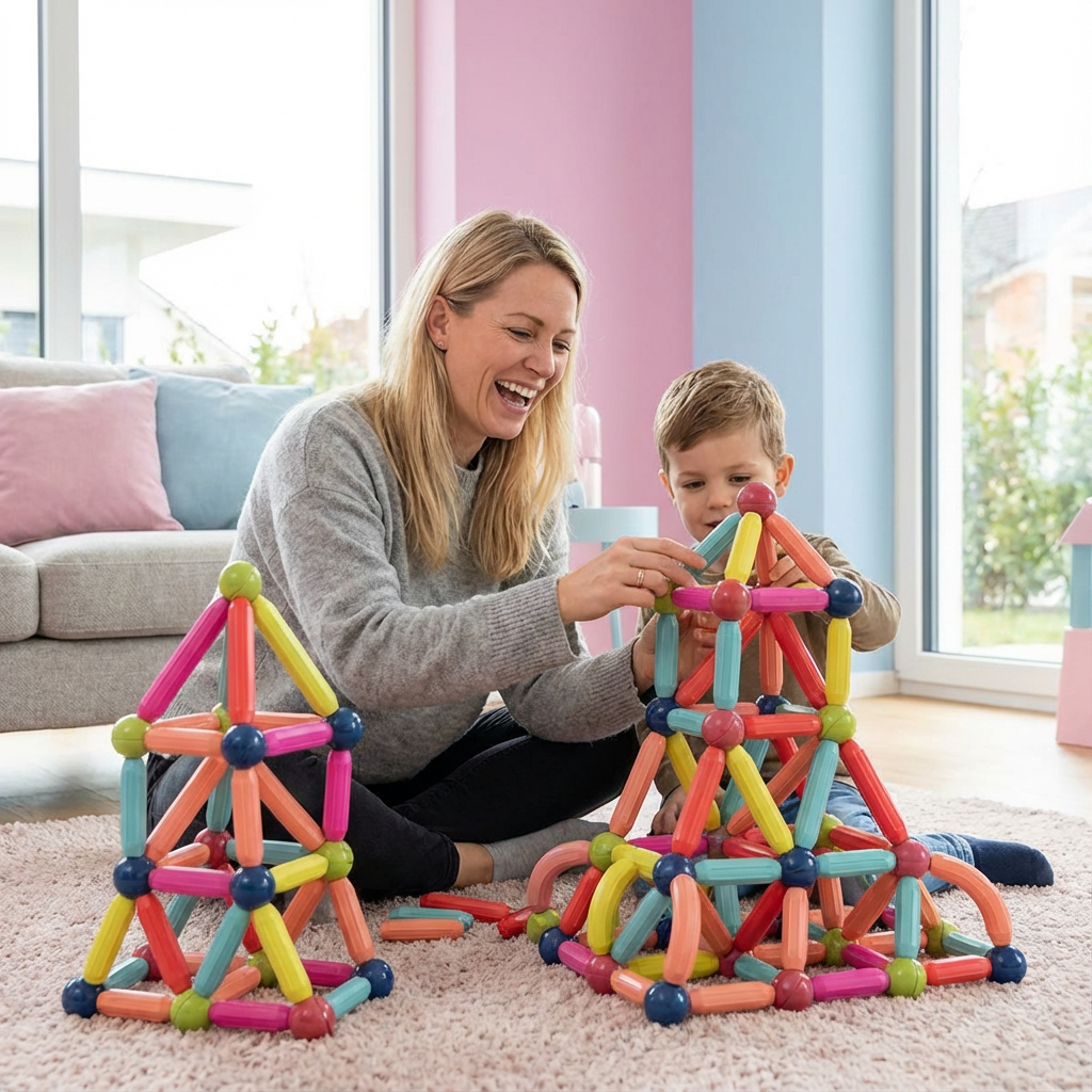 Magnetische Bouwstenen Creatieve Speelset