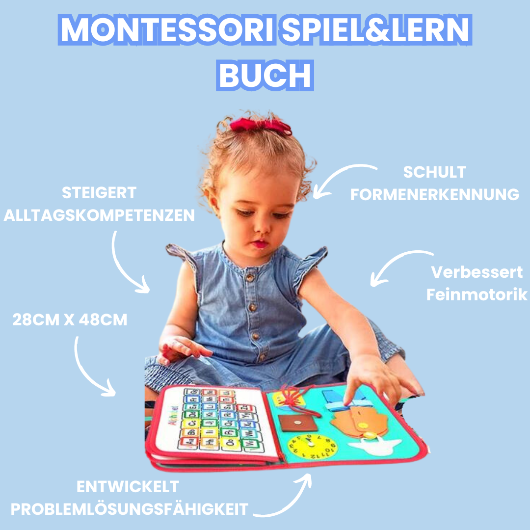 Montessori 4-in-1 leer- en Speelset