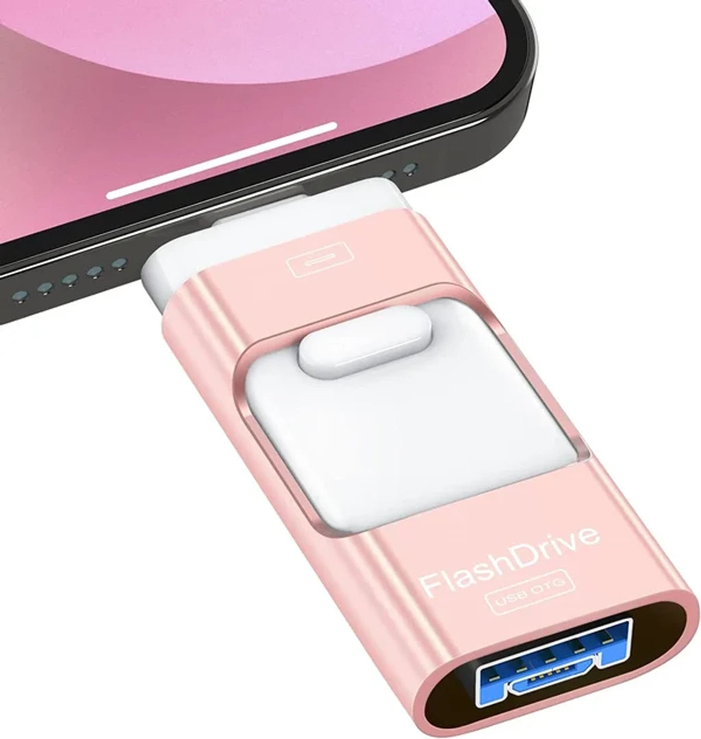 MultiPort Stick | 4-in-1 OTG-flashstation