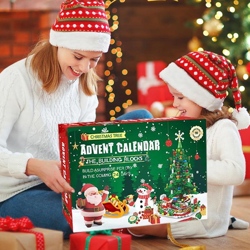 Kerstboom Adventskalender 2026 – DIY Bouwpakket voor Kerstdecoratie