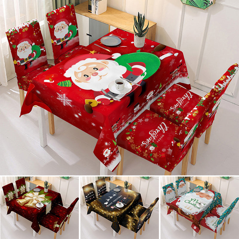 JoyTable Kersttafelkleed – Feestelijk tafelkleed van duurzame stof voor de feestdagen