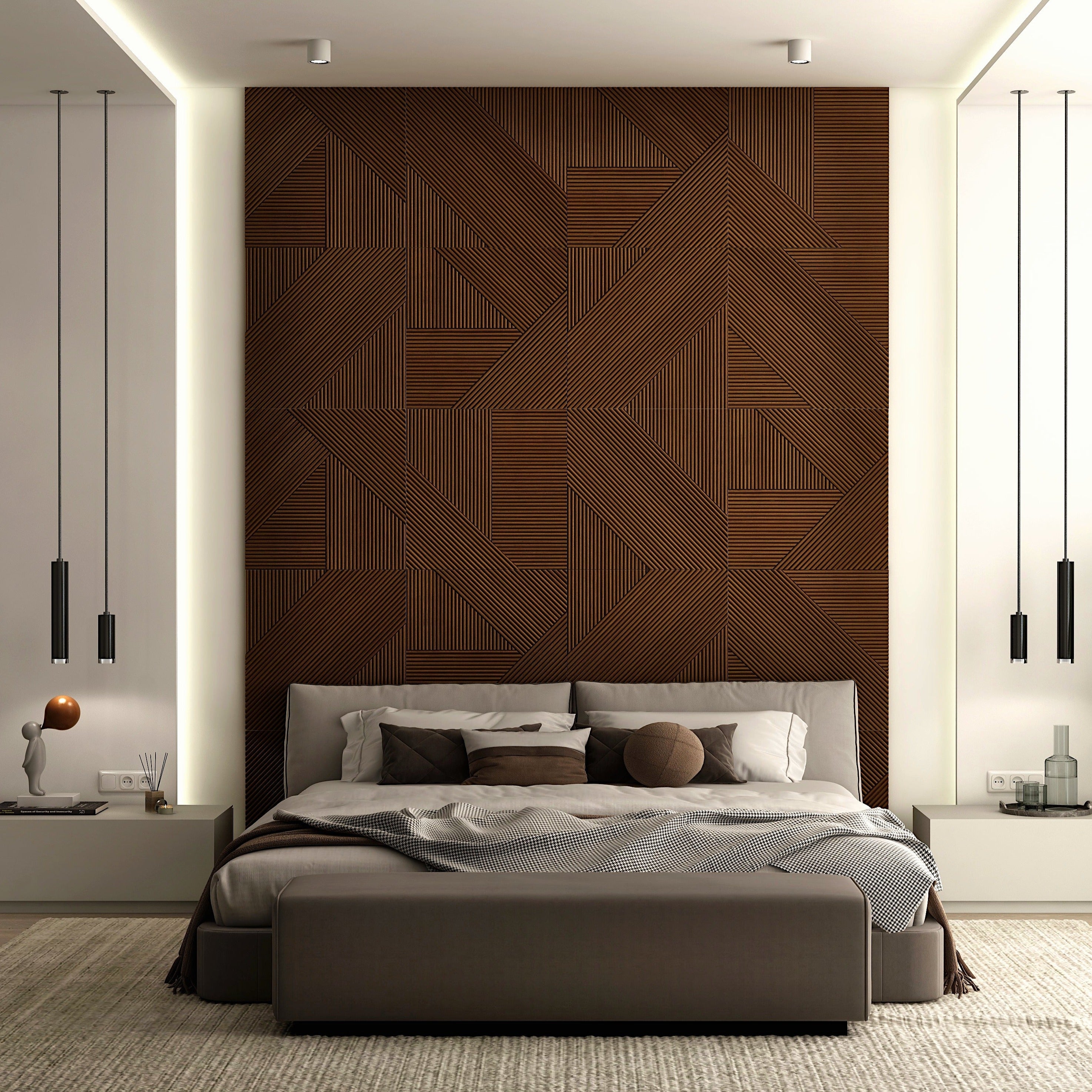 Moderne Massief Houten Paneel