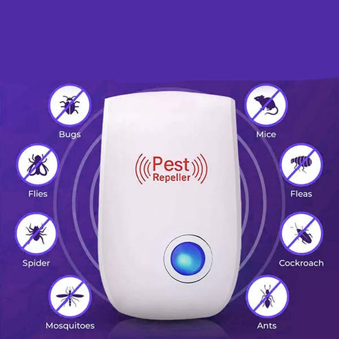 LuxGuard Elite Elektronische Plaagdier- en Insectenbestrijding | Effectieve bescherming tegen ongewenste plagen