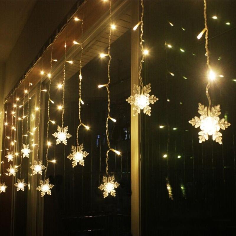 LED Kerst Gordijnverlichting – Decoratieve en Herbruikbare Feestverlichting