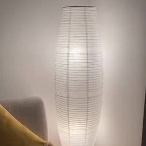 Noordse rijstpapier zuilen 2-licht vloerlamp