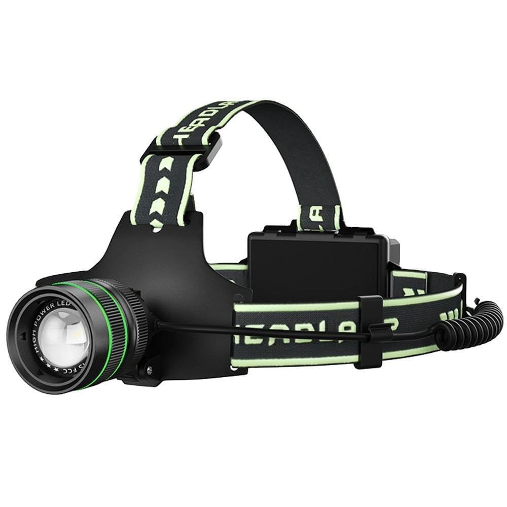 BrightTrail – 10.000 Lumen Hoofdlamp met instelbare straal en powerbank-functie