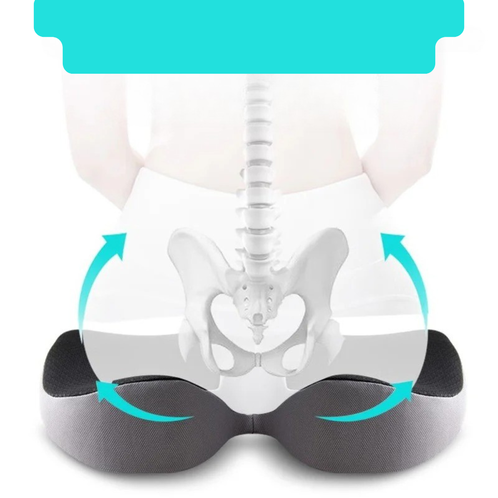 LuxuraEase Lumbale Relax Kussen | Ultieme ondersteuning voor een ontspannen rugervaring