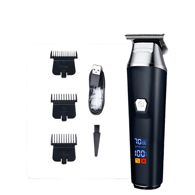 Elegant | Professionele elektrische tondeuse – digitale weergave – ergonomisch ontwerp – precieze snit