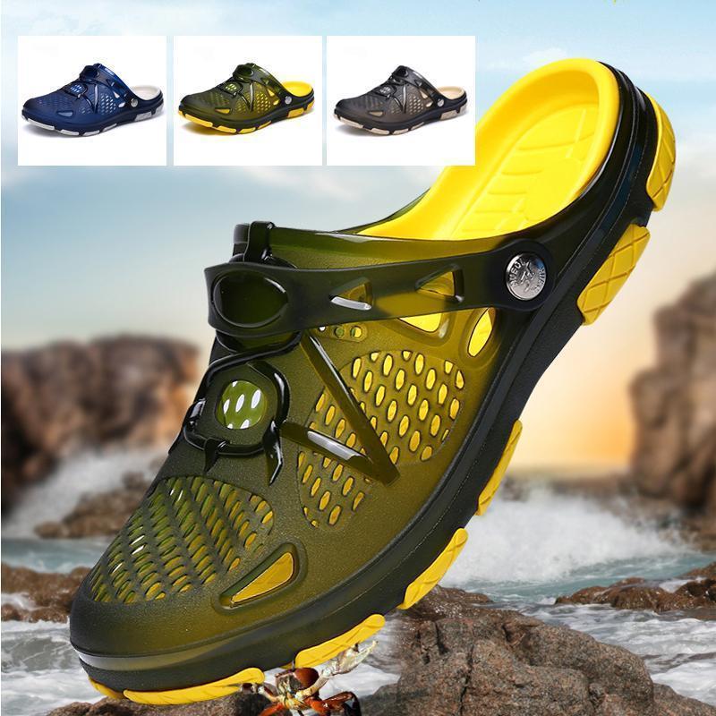 Heren Strandsandalen Ademend Mesh Strandpantoffel