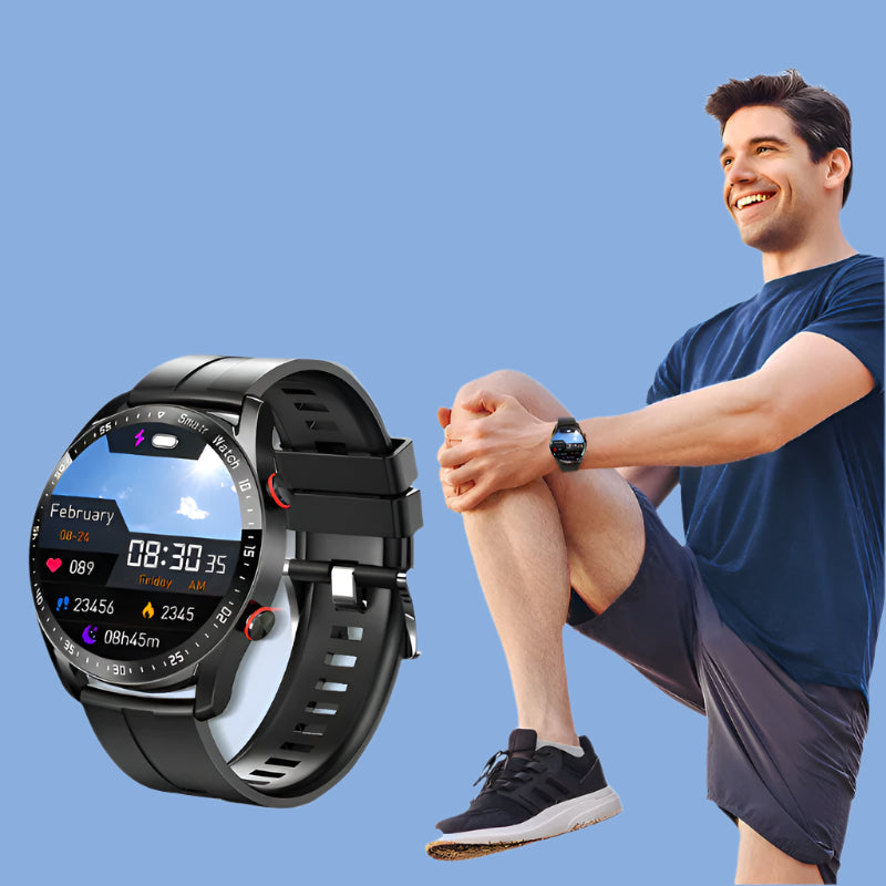 LuxuraTech Smartwatch HW20 | Slank ontwerp met verrassing cadeau en kans op iPhone 15
