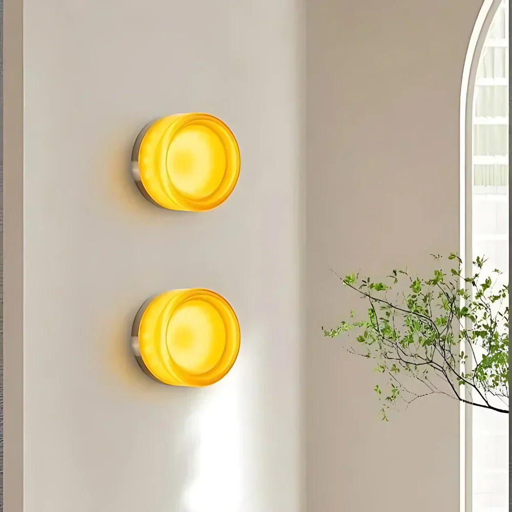 Nordic Acryl Dimple Wandlamp LED 1-Licht