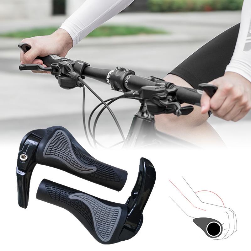 Fietsgrip van aluminiumlegering en siliconen