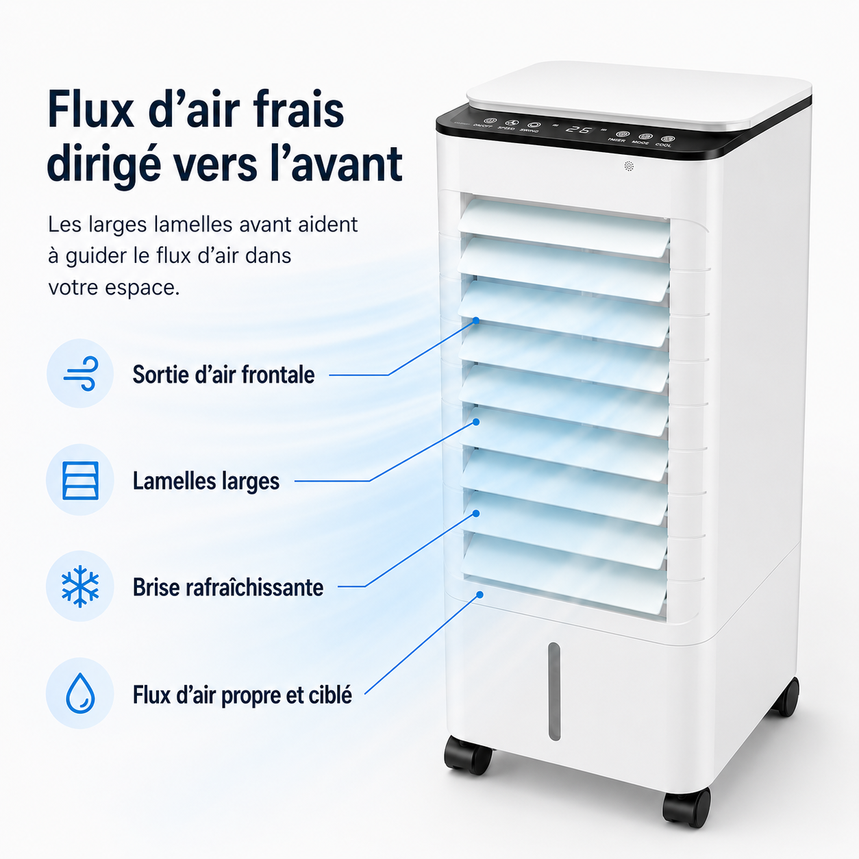 Draagbare Airconditioner Zonder Raam voor Huis en Kantoor