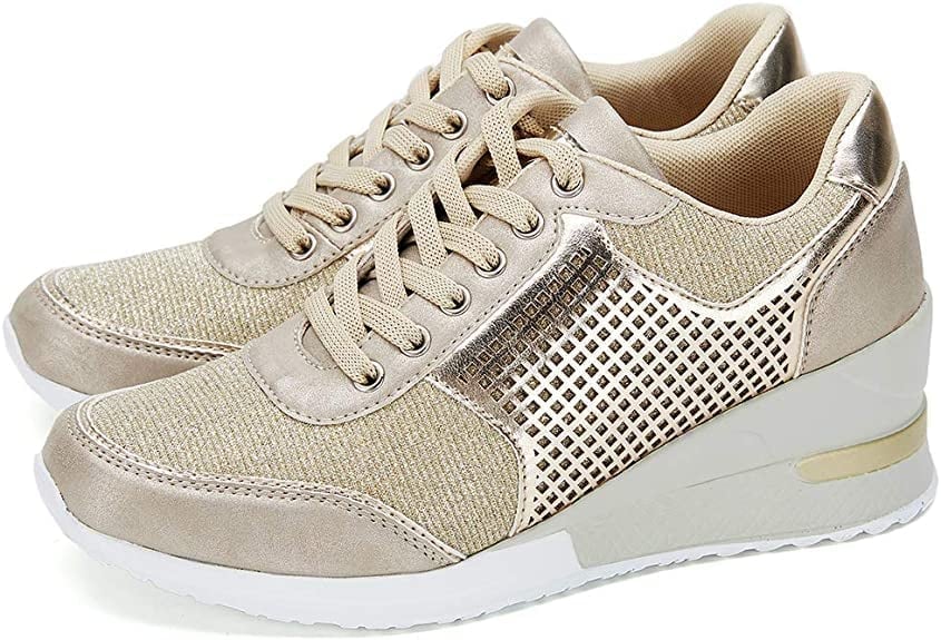 Hoge Hak Sneakers met Wedge