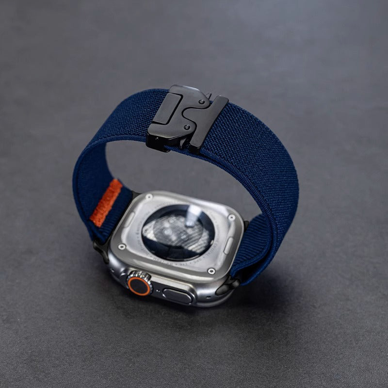LuxeFlex Elite Nylon Band | Comfortabele en stijlvolle stretchband voor Apple Watch