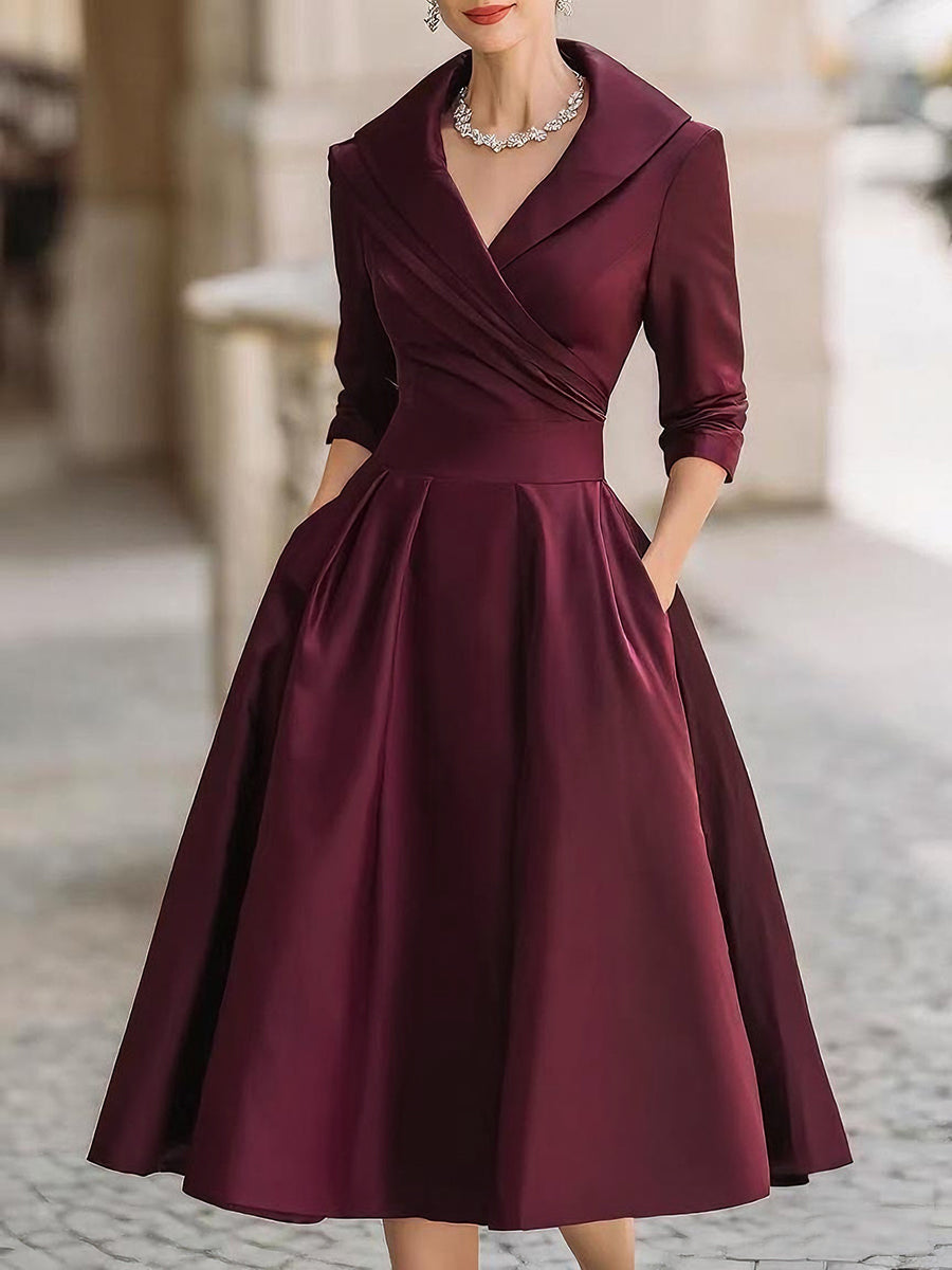 Lea™ - Elegante Midi-jurk
