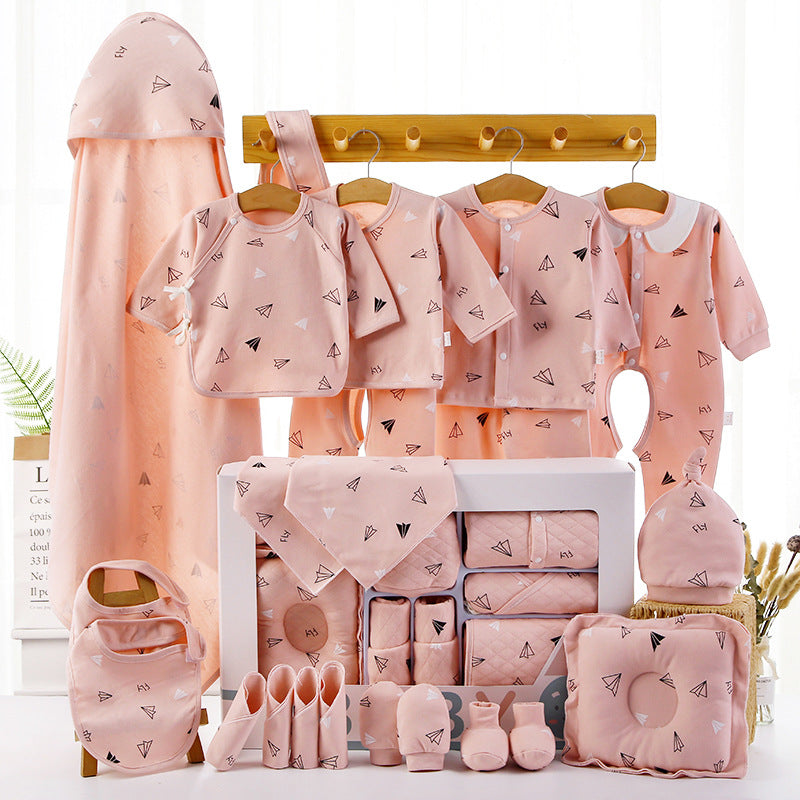 Baby Cadeaubox Set Gemaakt Van Katoen Voor Pasgeborenen