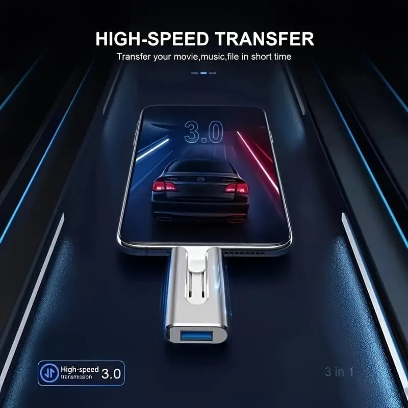 FileNest 4-in-1 USB Externe Geheugenopslag