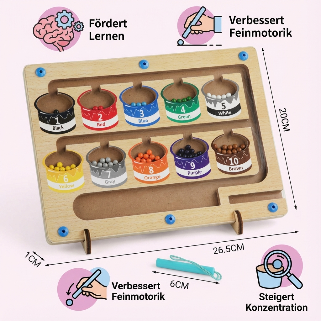 Montessori Magnetlabyrint