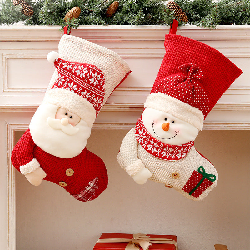 Gebreide Kerstsokken – Warme Christmas Decoratie voor een Feestelijke Kerst