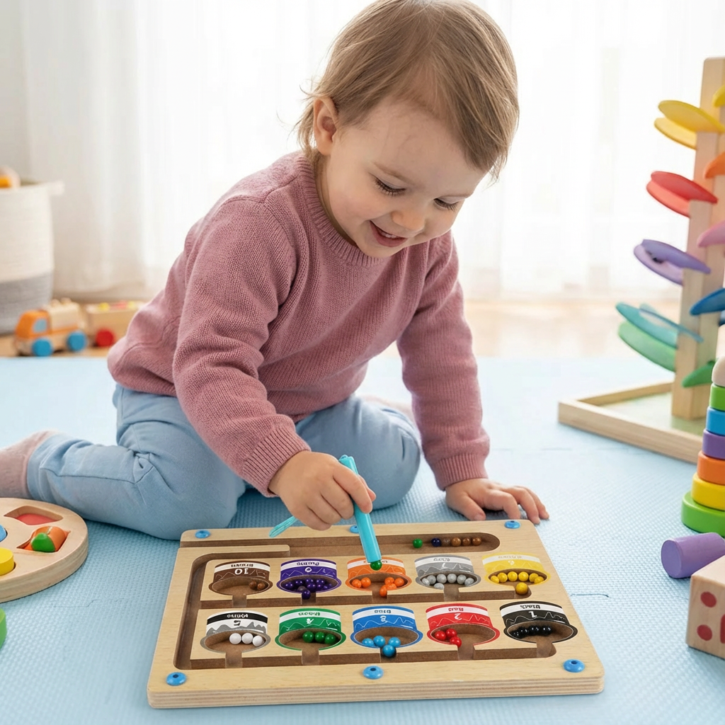 Montessori Magnetlabyrint