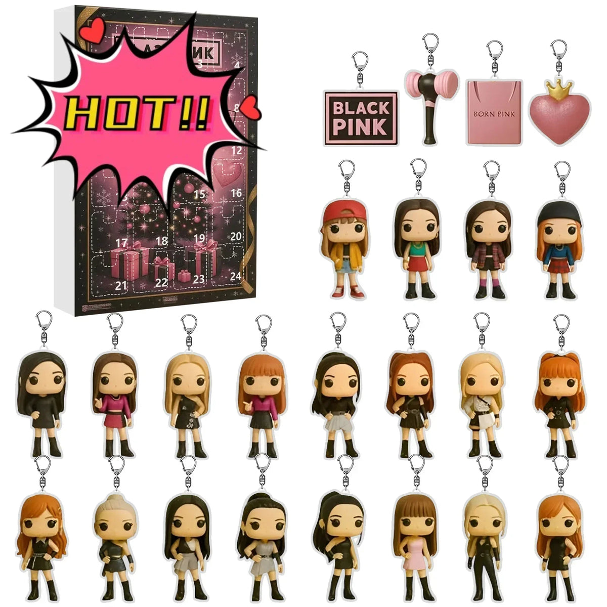 BLACK and PINK Adventskalender – 24 Dagen Vol K-pop Verrassingen voor Fans