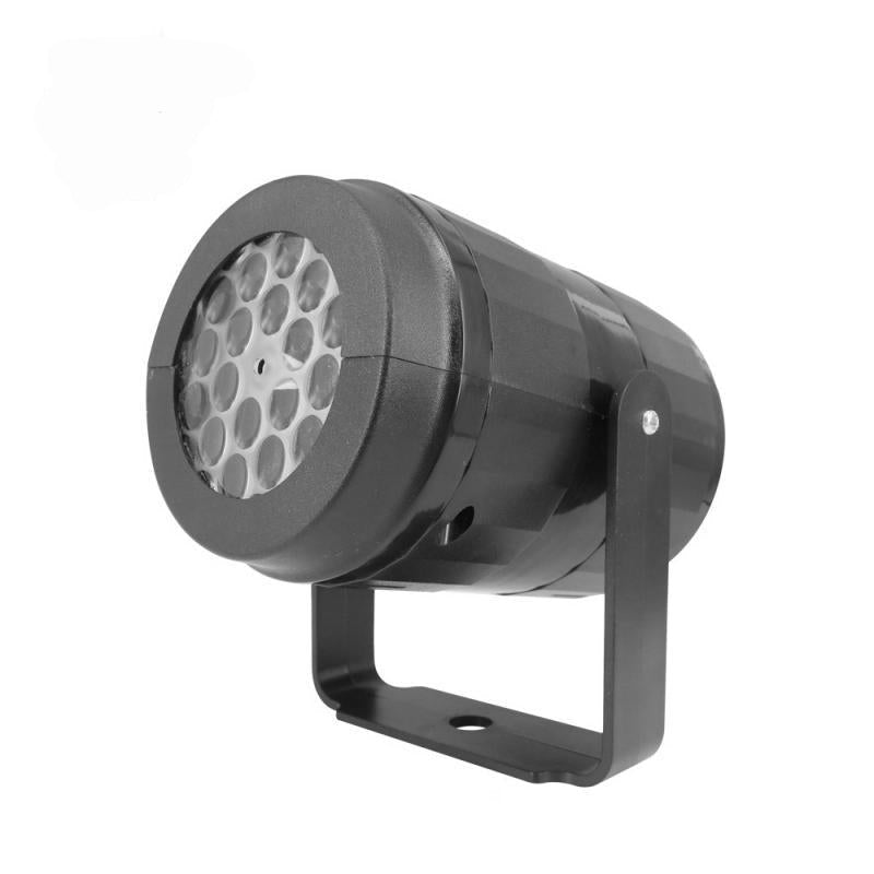 LED Kerstprojector Sneeuwvlokken Lichtshow – Waterdichte Buitenlamp met 16 Patronen