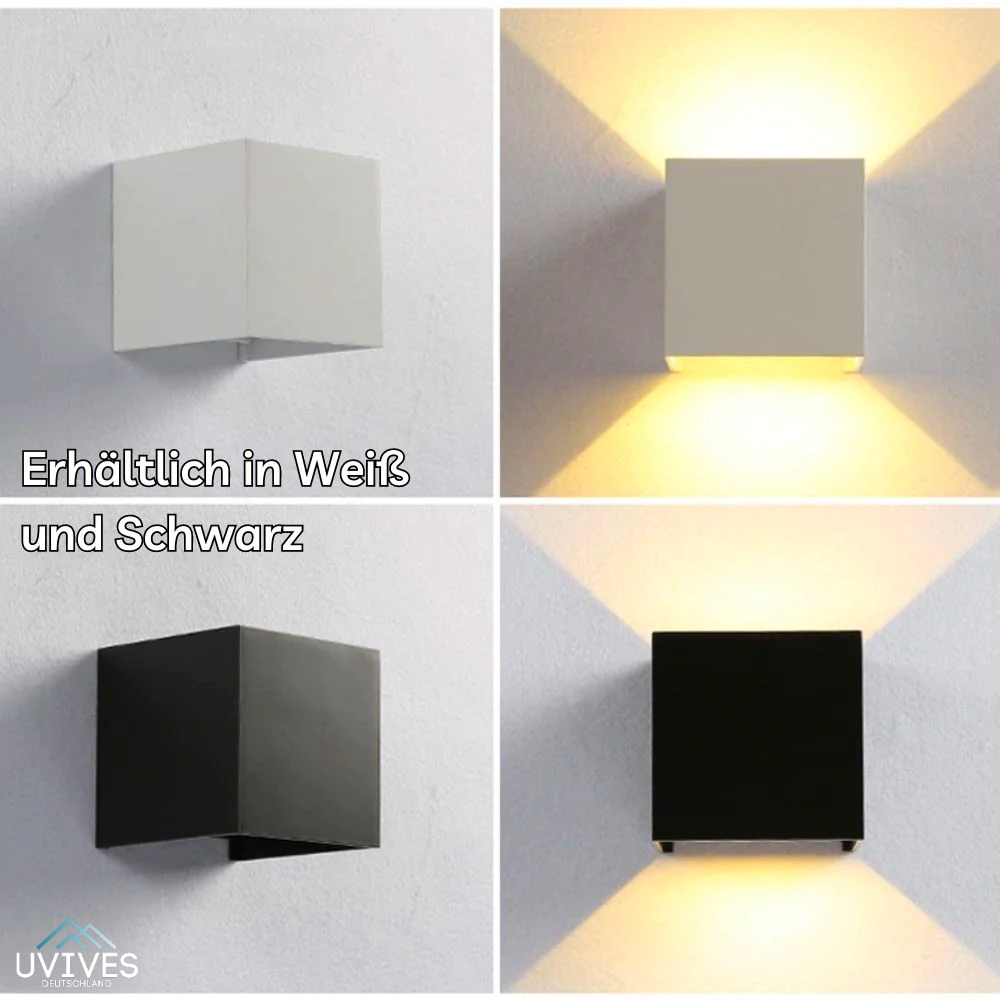 LuminaCube Draadloze Luxe Wandlamp