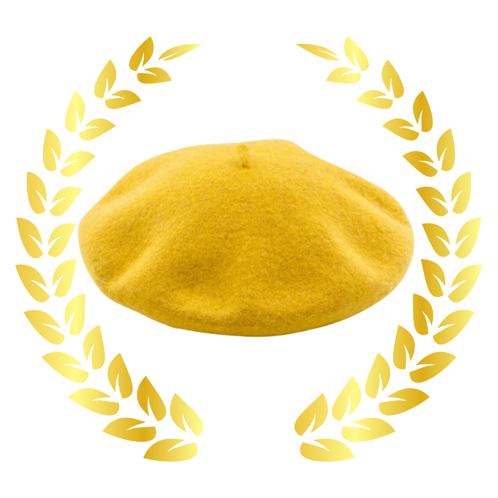 Dames Klassieke Wol Beret